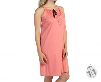  Somon Önü Örgülü Bağcıklı Elbise | Elb13512