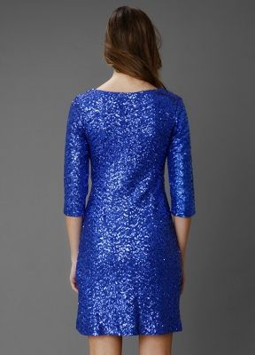  Saks Pulpayetli Truvakar Kol Elbise | Elb13151