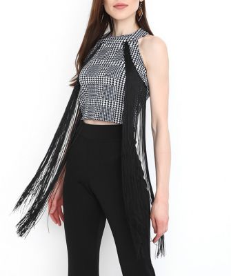  Lacivert Piyedepul Sacak Detaylı Bluz | Blz14218