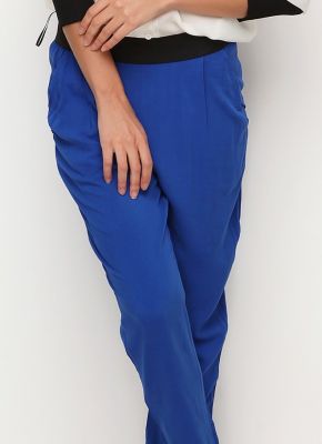  Saks Beli Lastikli Viskon Pantolon | Pnt11029