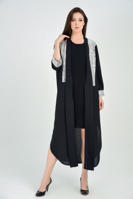  Sense Gumus Önü Payetli Kimono | Kmn31597