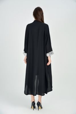  Sense Gumus Önü Payetli Kimono | Kmn31597