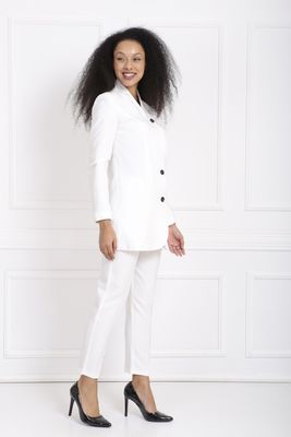  Sense Beyaz Takım Elbise 2 Li Takım | Ckt32688