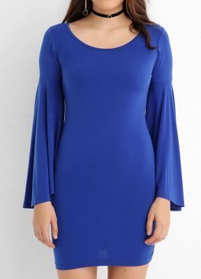  Saks İspanyol Kol Elbise | Elb13521