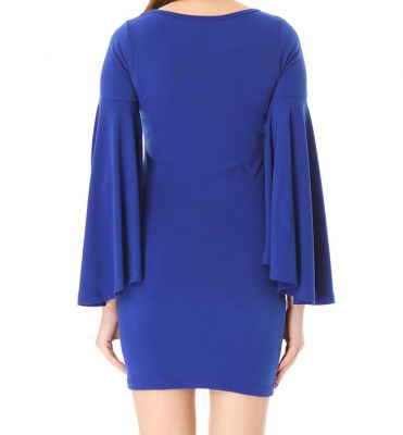  Saks İspanyol Kol Elbise | Elb13521