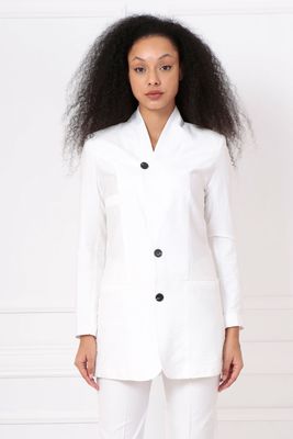  Sense Beyaz Kadın Ceket | CKT32688X