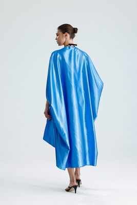  Sense Mavi Saten Plaj Kimono | ELB33597