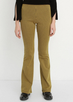  Hardal Desen Beli Lastikli Pantolon  | Pnt14230