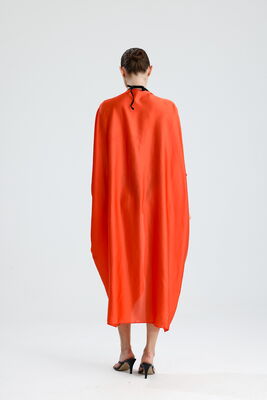  Sense Mercan Saten Plaj Kimono | ELB33597
