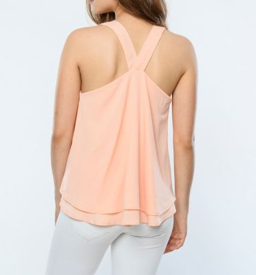  Pudra Askılı Krep Bluz | Blz14001