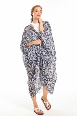  Sense Laci Kareli Şifon Plaj Kimono | ELB33597